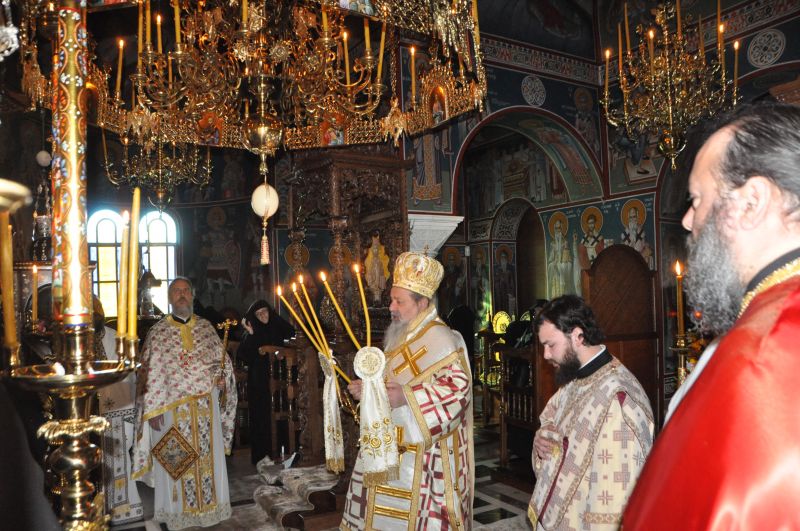 Ἡ Σύναξις τῆς Παναγίας Ἐλεούσης στήν Ἱερά Μονή Ἀναλήψεως Σίψας